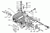 Toro 1-0465 - 12 hp Automatic Tractor, 1973 Ersatzteile PARTS LIST FOR 4.050 HYDROGEAR (PLATE 4.4)