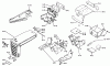 Toro 1-0465 - 12 hp Automatic Tractor, 1973 Ersatzteile PARTS LIST FOR 8.000 SHEET METAL AND COVERS (PLATE 8.2)