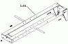 Toro 1-0490 (C-120) - C-120 Automatic Tractor, 1974 Ersatzteile 1.000 FRAME ASSEMBLY