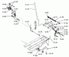 Toro 1-0490 (C-120) - C-120 Automatic Tractor, 1974 Ersatzteile 6.050 BRAKE CLUTCH SPEED CONTROL LINKAGE (PLATE 6.5)