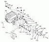 Toro 1-0511 (B-100) - B-100 Automatic Tractor, 1975 Ersatzteile HYDROSTATIC TRANSMISSION, PISTON-PISTON TYPE