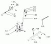 Toro 1-0511 (B-100) - B-100 Automatic Tractor, 1975 Ersatzteile LIFT LINKAGE