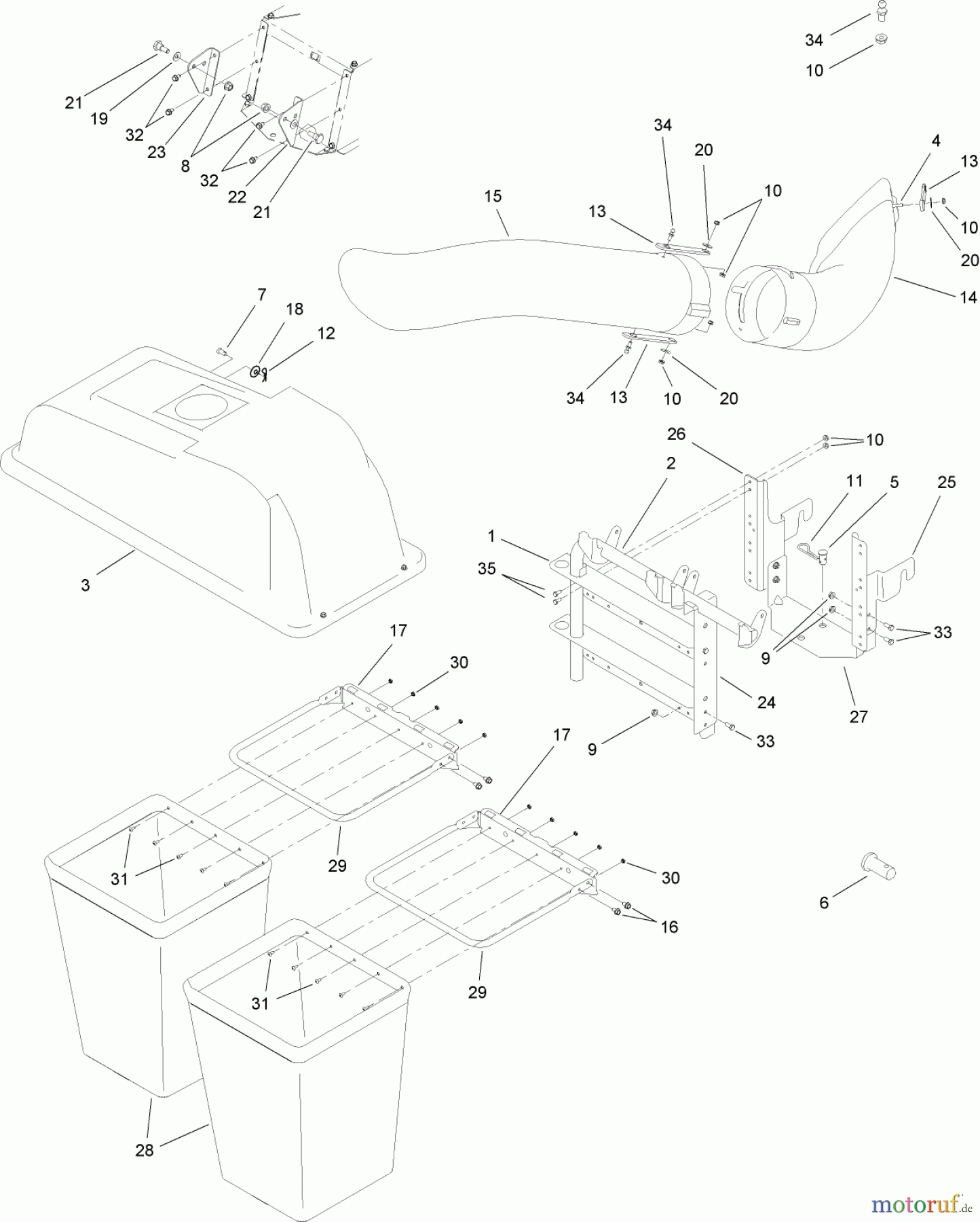  Toro Neu Accessories, Mower 190-180-190 - Toro 42