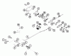 Toro 1-0700 (C-185) - C-185 Elec-Trak, 1975 Ersatzteile BRAKE LINKAGE