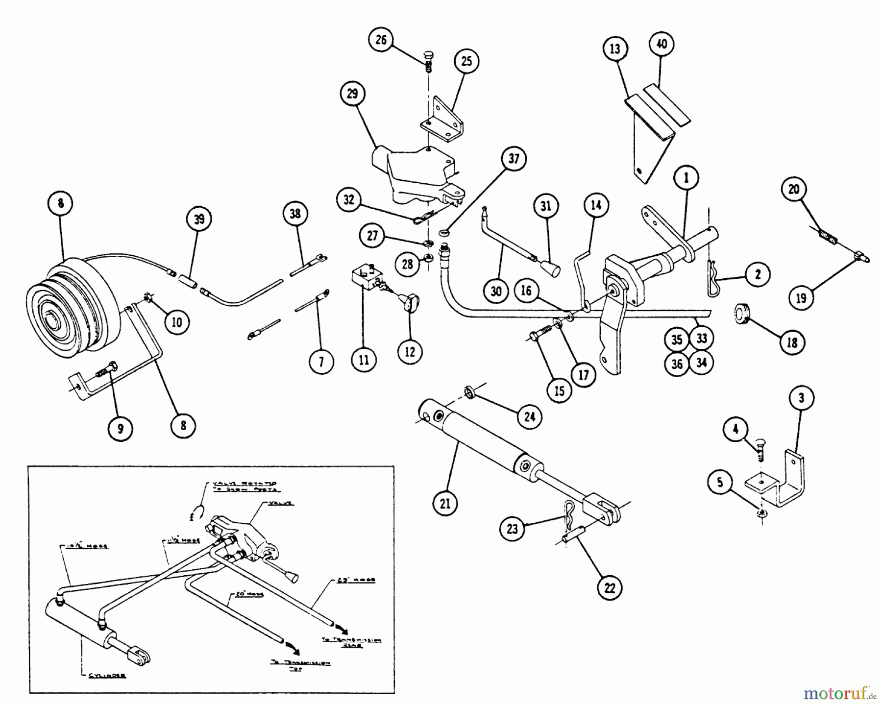 Toro Neu Mowers, Lawn & Garden Tractor Seite 1 1-7235 - Toro Electro 12, 1968 ELECTRIC CLUTCH AND HYDRAULIC LLFT