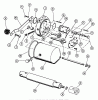 Toro 1054 - 1054 Tractor, 1964 Ersatzteile 1054 HYDRAULIC UNIT PARTS LIST
