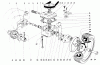 Toro 20313 - 21" Whirlwind Implement, 1971 (1000001-1999999) Ersatzteile GEAR CASE ASSEMBLY