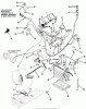 Toro 11-16K801 (C-165) - C-165 8-Speed Tractor, 1984 Ersatzteile ELECTRICAL SYSTEM-SINGLE CYLINDER MODELS