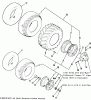 Toro 11-16K801 (C-165) - C-165 8-Speed Tractor, 1984 Ersatzteile WHEELS AND TIRES