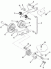Toro 12-16BP01 (B-165) - B-165 Twin 5-Speed Tractor, 1983 Ersatzteile CLUTCH, BRAKE AND SPEED CONTROL LINKAGE #2