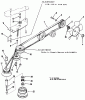 Toro 12-16BP01 (B-165) - B-165 Twin 5-Speed Tractor, 1983 Ersatzteile DRIVE BELT AND PULLEYS-AUTOMATIC MODELS