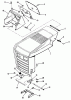 Toro 12-16BP01 (B-165) - B-165 Twin 5-Speed Tractor, 1983 Ersatzteile FRAME, SHEET METAL AND COVERS #1