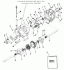 Toro 12-16BP01 (B-165) - B-165 Twin 5-Speed Tractor, 1983 Ersatzteile TRANSAXLE