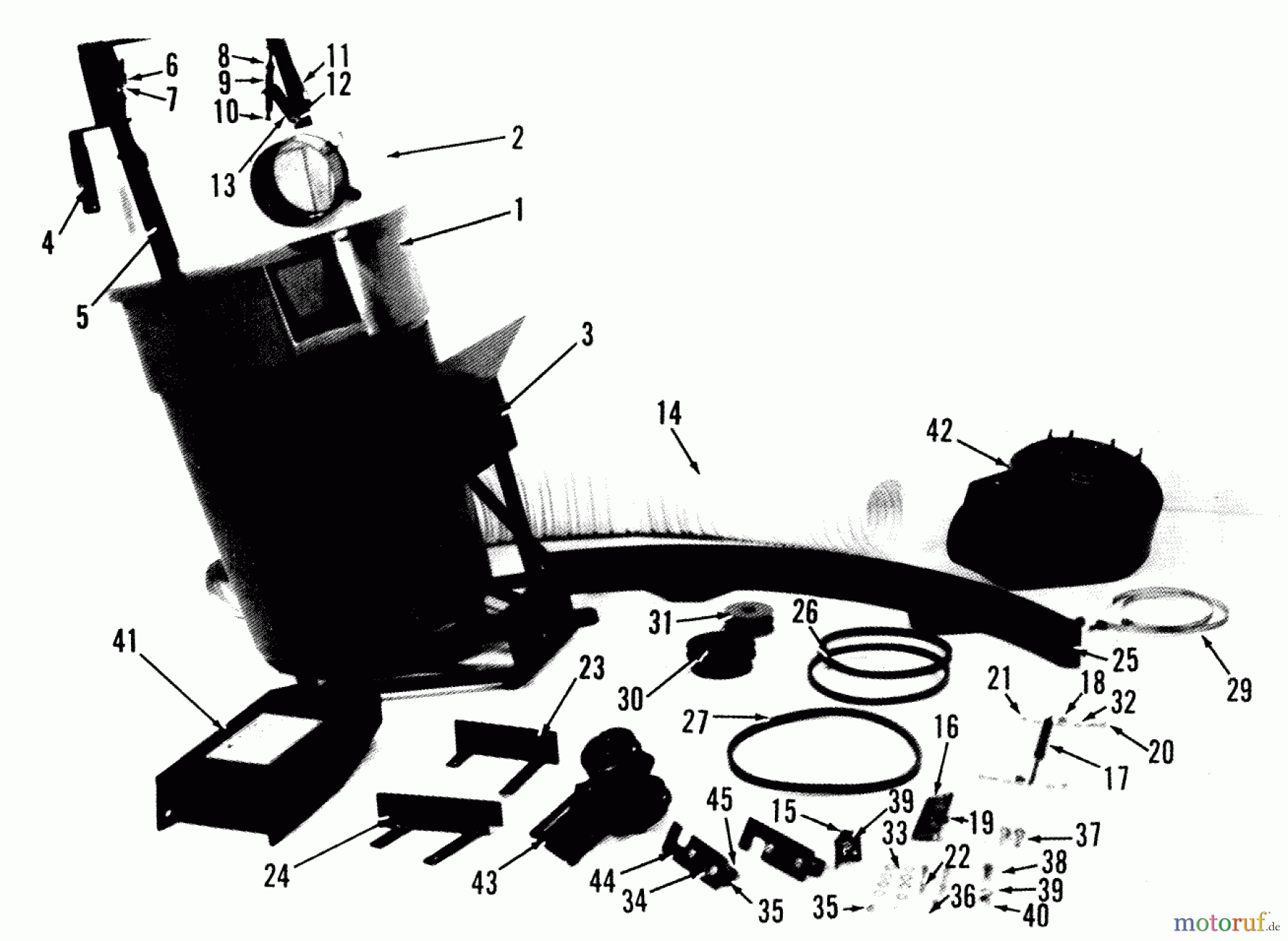 Toro Neu Accessories, Mower 27-24VZ01 - Toro 50
