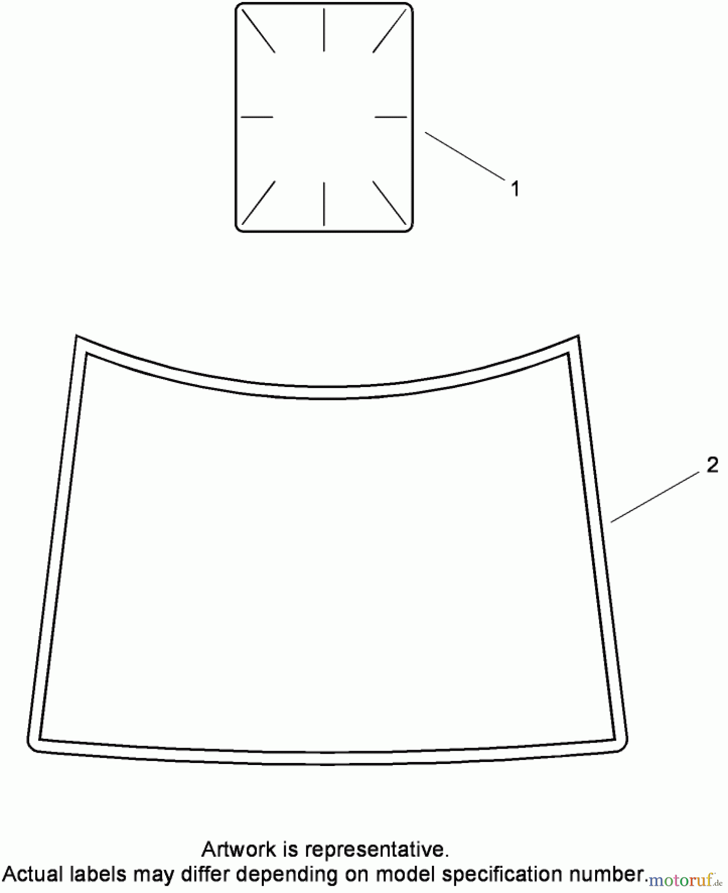  Toro Neu Mowers, Lawn & Garden Tractor Seite 1 13AP61RH048 (LX468) - Toro LX468 Lawn Tractor, 2008 (SN 1C108H20348-) DECALS AND SHORTBLOCK NUMBER