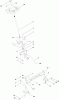 Toro 13AP61RH848 (LX468) - LX468 Lawn Tractor, 2009 (1-1) Ersatzteile STEERING AND FRONT AXLE ASSEMBLY
