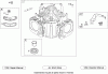 Toro 13AT61RH044 (LX466) - LX466 Lawn Tractor, 2008 (SN 1L137H10100 -) Ersatzteile CYLINDER ASSEMBLY BRIGGS AND STRATTON 407777-0550-E1