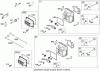 Toro 13AT61RH044 (LX466) - LX466 Lawn Tractor, 2008 (SN 1L137H10100 -) Ersatzteile CYLINDER HEAD ASSEMBLY BRIGGS AND STRATTON 407777-0550-E1