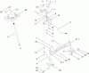 Toro 13AT61RH044 (LX466) - LX466 Lawn Tractor, 2008 (SN 1L137H10100 -) Ersatzteile STEERING AND FRONT AXLE ASSEMBLY