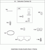 Toro 13AT61RH048 (LX466) - LX466 Lawn Tractor, 2008 (SN 1L137H10100-) Ersatzteile CARBURETOR OVERHAUL KIT BRIGGS AND STRATTON 407777-0550-B1
