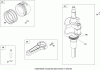 Toro 13AT61RH048 (LX466) - LX466 Lawn Tractor, 2008 (SN 1L137H10100-) Ersatzteile CRANKSHAFT, PISTON, RING AND CONNECTING ROD ASSEMBLY BRIGGS AND STRATTON 407777-0550-B1