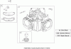Toro 13AT61RH048 (LX466) - LX466 Lawn Tractor, 2008 (SN 1L137H10100-) Ersatzteile CYLINDER ASSEMBLY BRIGGS AND STRATTON 407777-0550-B1