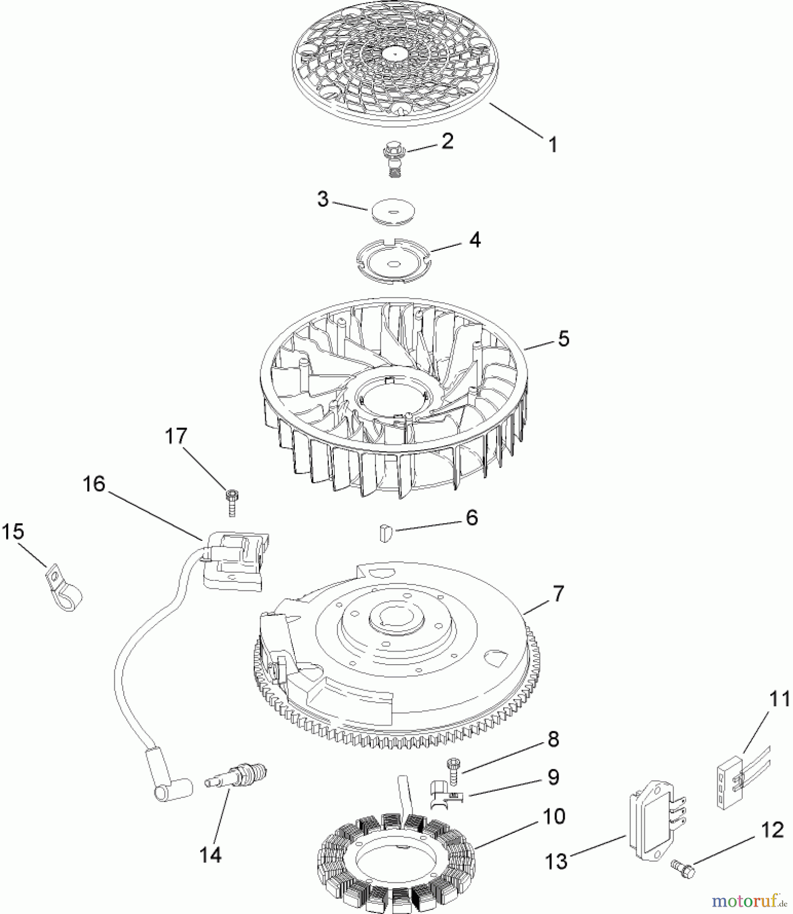 Toro Neu Mowers, Lawn & Garden Tractor Seite 1 13AX60RG544 (LX420) - Toro LX420 Lawn Tractor, 2006 (1L215B10000-) IGNITION AND ELECTRICAL ASSEMBLY KOHLER SV540-0019