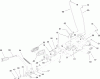 Toro 13AX60RH544 (LX460) - LX460 Lawn Tractor, 2006 (1A056B50000-) Ersatzteile BRAKE AND TRACTION PEDAL ASSEMBLY
