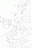 Toro 13AX61RH544 (LX465) - LX465 Lawn Tractor, 2007 (SN 1A117H10393-) Ersatzteile DECK ASSEMBLY