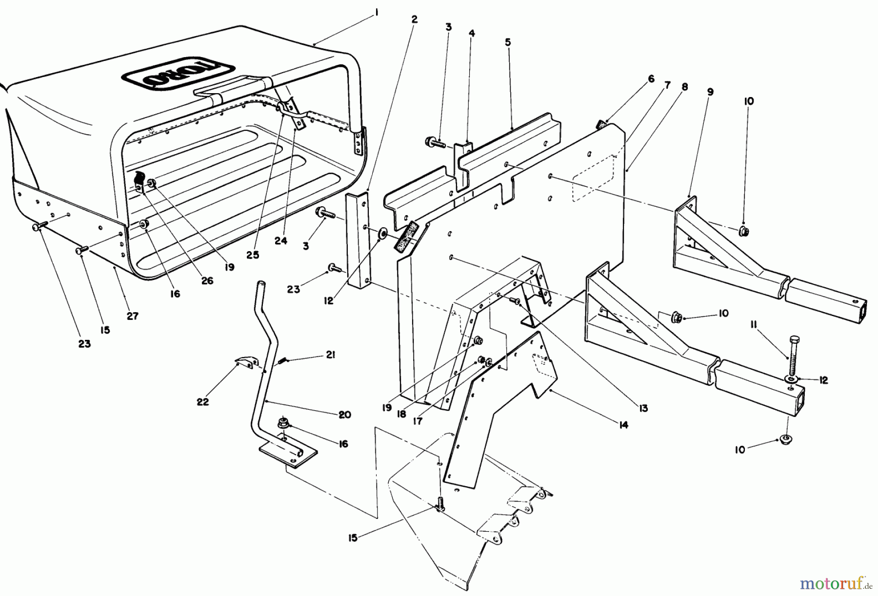 Toro Neu Accessories, Mower 30125 - Toro 36