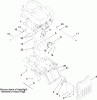 Toro 13AX61RH748 (LX465) - LX465 Lawn Tractor, 2007 (SN 1A117H10393-) Ersatzteile MUFFLER ASSEMBLY