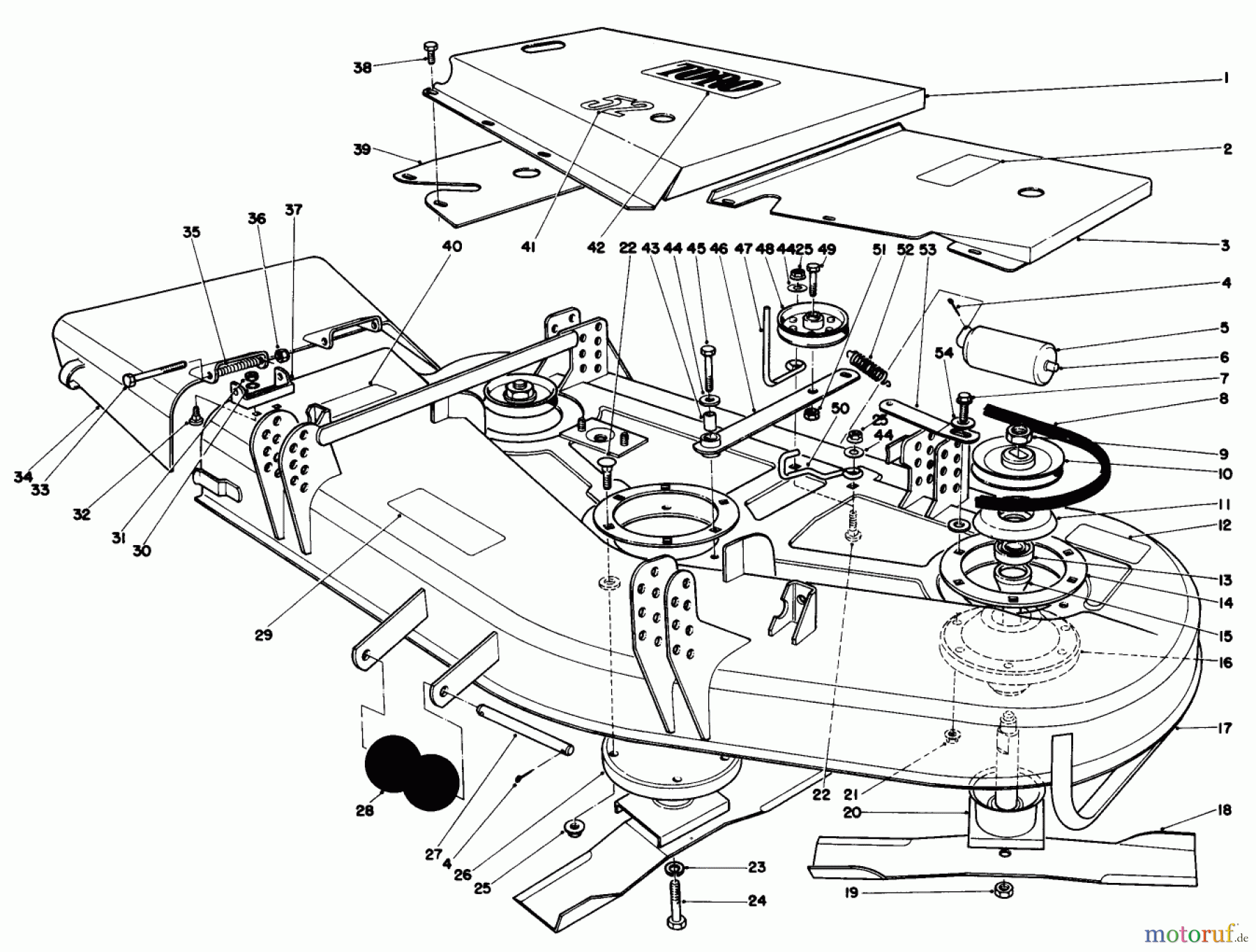 Toro Neu Accessories, Mower 30125 - Toro 36