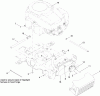 Toro 13AX91RS848 (LX427) - LX427 Lawn Tractor, 2010 (1-1) Ersatzteile MUFFLER AND SHIELD ASSEMBLY