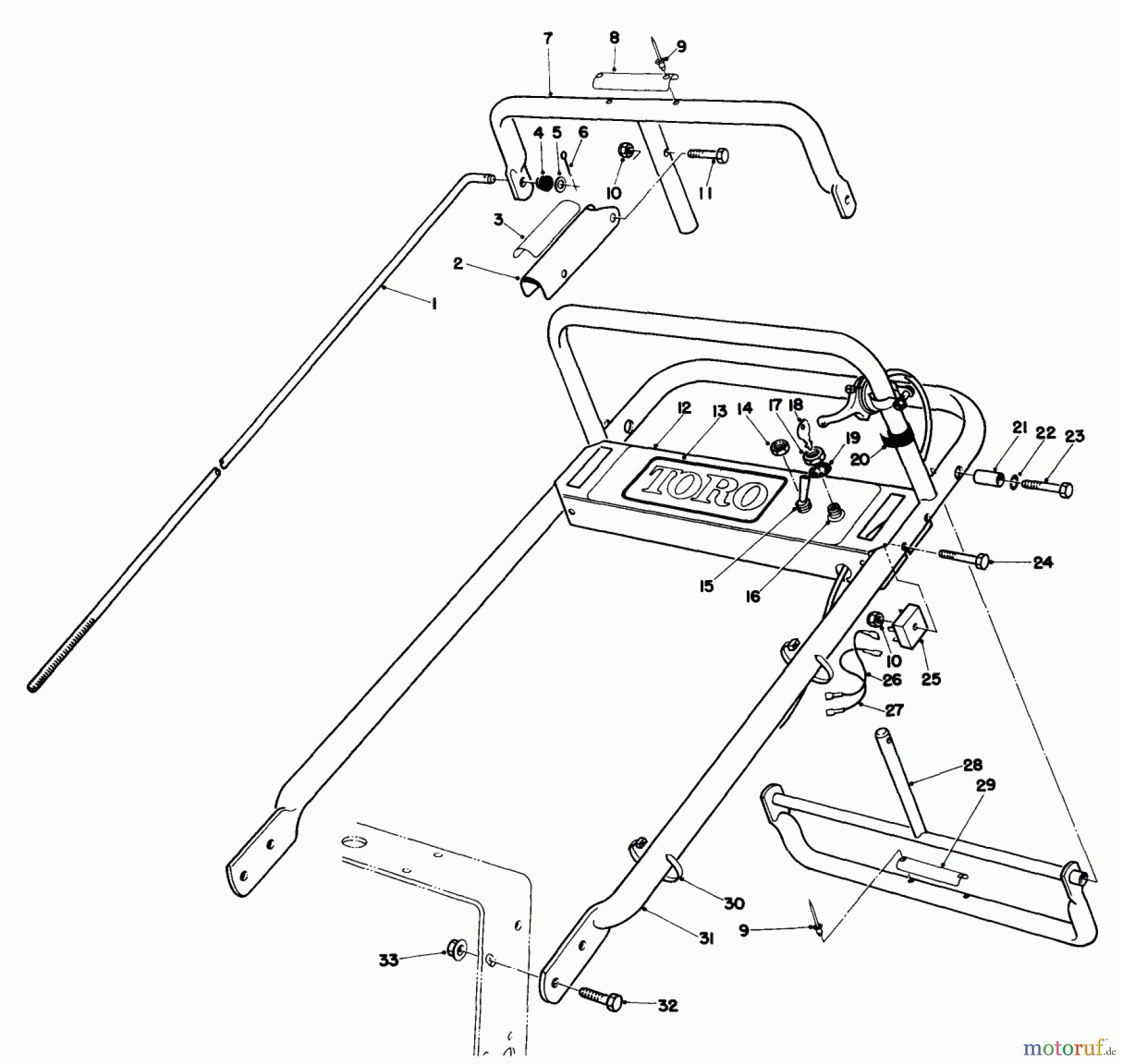 Toro Neu Accessories, Mower 30125 - Toro 36