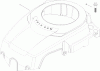 Toro 13BX60RG748 (LX425) - LX425 Lawn Tractor, 2007 (SN 1E087H10251-) Ersatzteile BLOWER HOUSING ASSEMBLY KOHLER SV540-0019