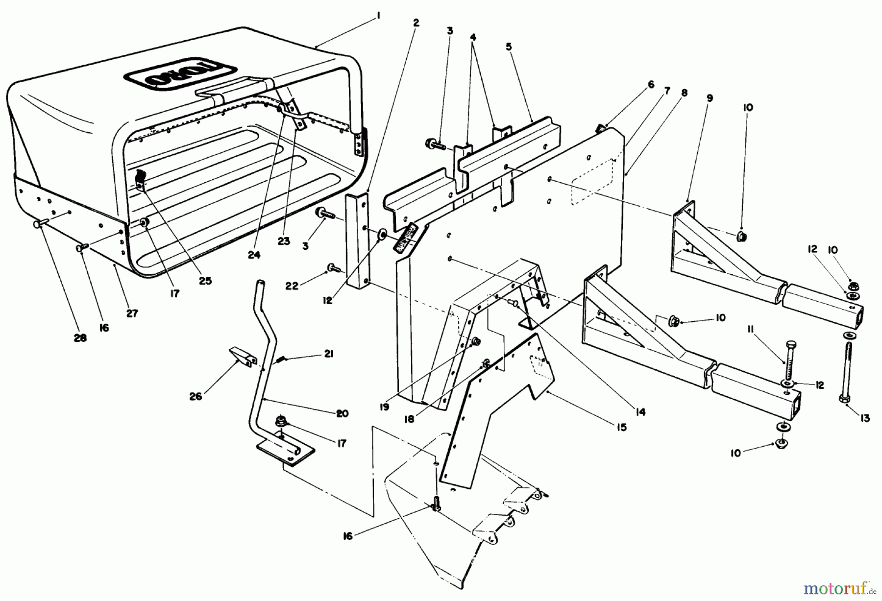 Toro Neu Accessories, Mower 30125 - Toro 36