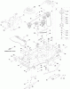 Toro 14AQ81RP544 (GT2200) - GT2200 Garden Tractor, 2008 (SN 1-) Ersatzteile 50 INCH DECK ASSEMBLY