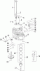 Toro 14AQ81RP544 (GT2200) - GT2200 Garden Tractor, 2008 (SN 1-) Ersatzteile CRANKCASE ASSEMBLY KOHLER SV730-0018