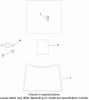 Toro 14AQ81RP544 (GT2200) - GT2200 Garden Tractor, 2008 (SN 1-) Ersatzteile EXHAUST STUD, GASKET AND DECAL ASSEMBLY KOHLER SV730-0018