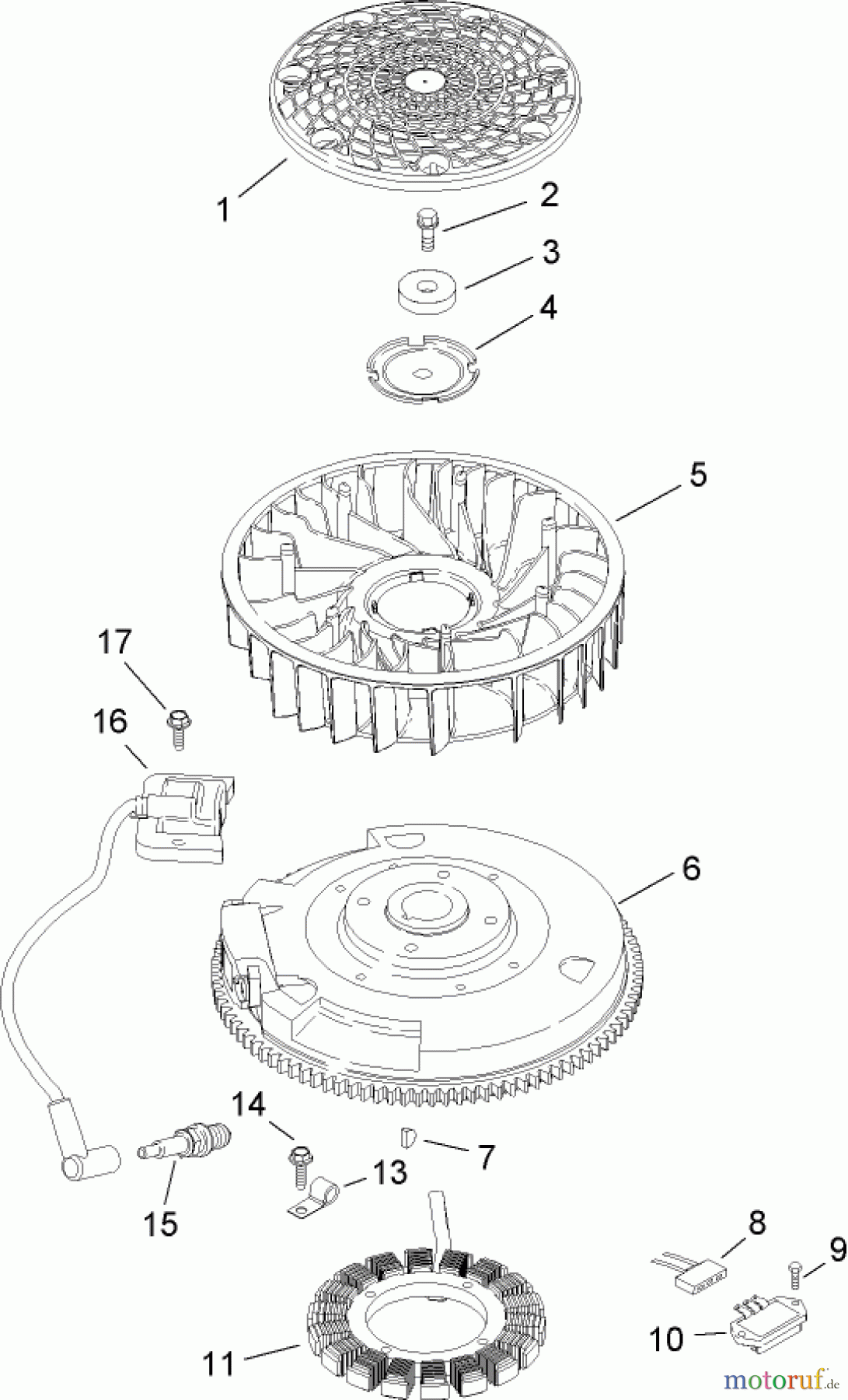 Toro Neu Mowers, Lawn & Garden Tractor Seite 1 14AQ81RP544 (GT2200) - Toro GT2200 Garden Tractor, 2008 (SN 1-) IGNITION AND ELECTRICAL ASSEMBLY KOHLER SV730-0018