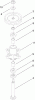 Toro 14AQ81RP748 (GT2200) - GT2200 Garden Tractor, 2007 (1B087H30130-) Ersatzteile SPINDLE ASSEMBLY NO. 112-6024