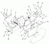 Toro 21-08K801 (308-8) - 308-8 Tractor, 1986 Ersatzteile SHEET METAL AND COVERS #2