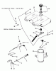 Toro 21-08K801 (308-8) - 308-8 Tractor, 1986 Ersatzteile THROTTLE, CHOKE AND FUEL SYSTEM
