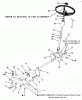 Toro 31-14K803 (414-8) - 414-8 Garden Tractor, 1988 Ersatzteile FRONT AXLE AND STEERING