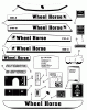 Toro 21-14K801 (314-8) - 314-8 Garden Tractor, 1985 Ersatzteile DECALS