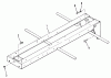 Toro 21-14K801 (314-8) - 314-8 Garden Tractor, 1985 Ersatzteile FRAME