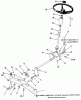 Toro 21-14K801 (314-8) - 314-8 Garden Tractor, 1985 Ersatzteile FRONT AXLE AND STEERING