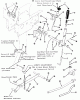 Toro 21-14K801 (314-8) - 314-8 Garden Tractor, 1985 Ersatzteile MANUAL LIFT LINKAGE