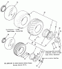 Toro 21-14K801 (314-8) - 314-8 Garden Tractor, 1985 Ersatzteile WHEELS AND TIRES