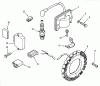 Toro 31-14K804 (414-8) - 414-8 Garden Tractor, 1989 Ersatzteile KOHLER IGNITION SYSTEM